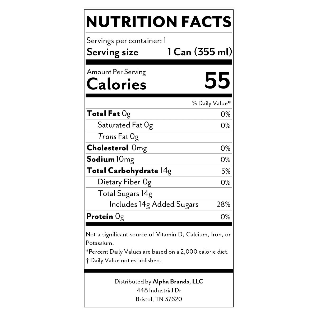 Delta 9 THC + CBD Seltzer Beverage 20MG - Blue Raspberry