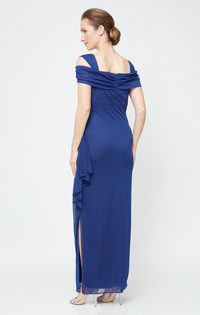 Petite - Camille Cowl Neck Gown