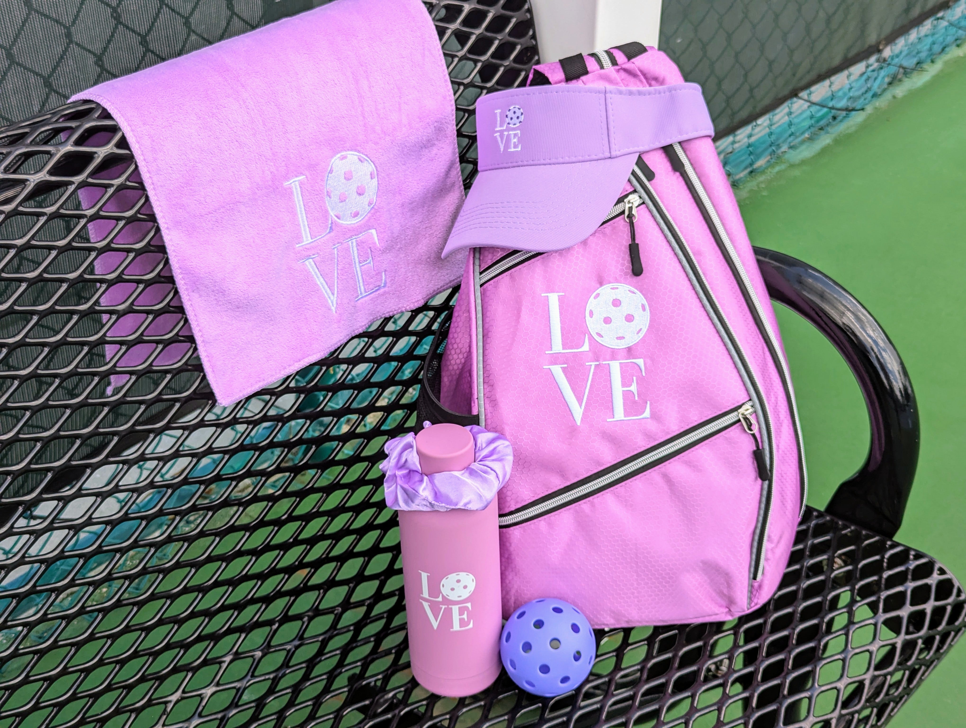 Pickler Purple Pickleball Fan Pack