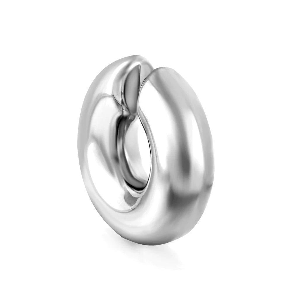 High Polished Gold Ear Cuff