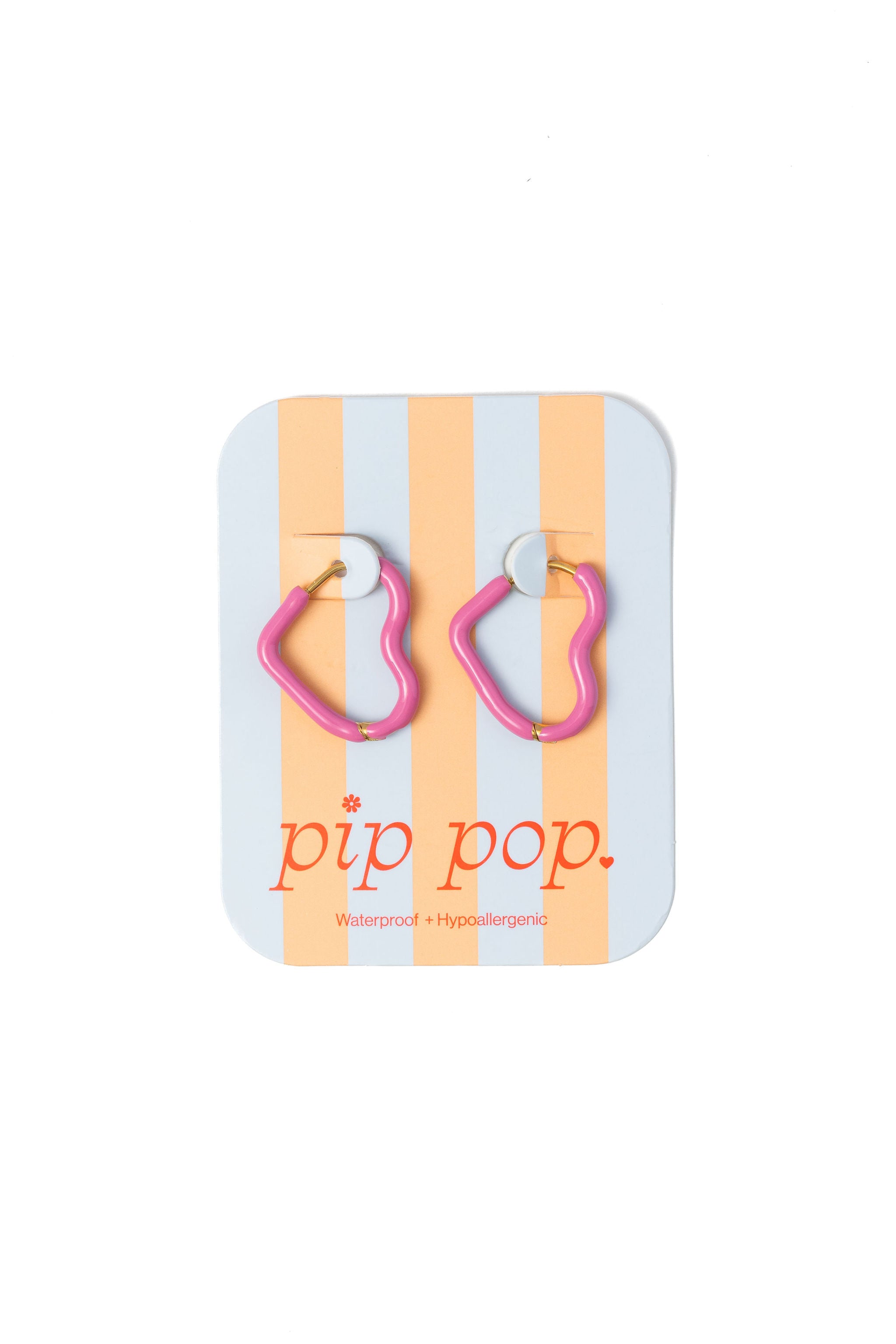 Enamel Heart Hoop