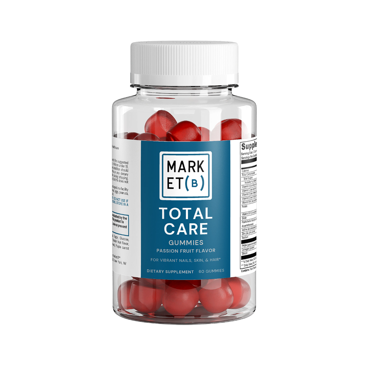 Market B™ Total Care Passion Fruit Gummies