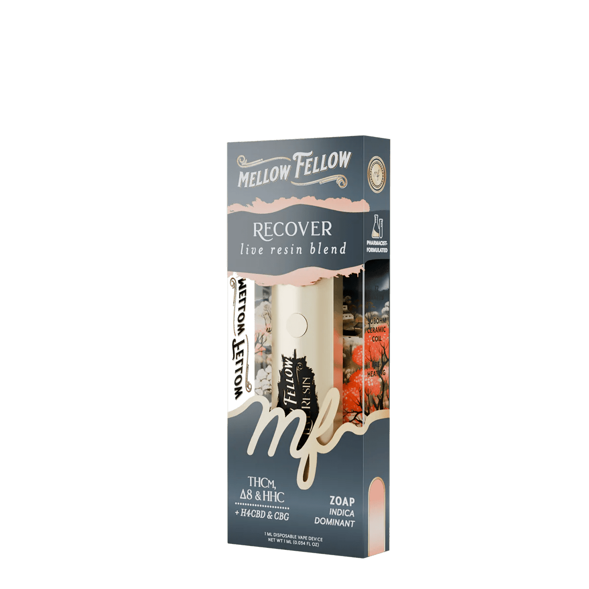 Recover Blend - Live Resin 1ml Disposable Vape - Zoap (Indica Dominant)