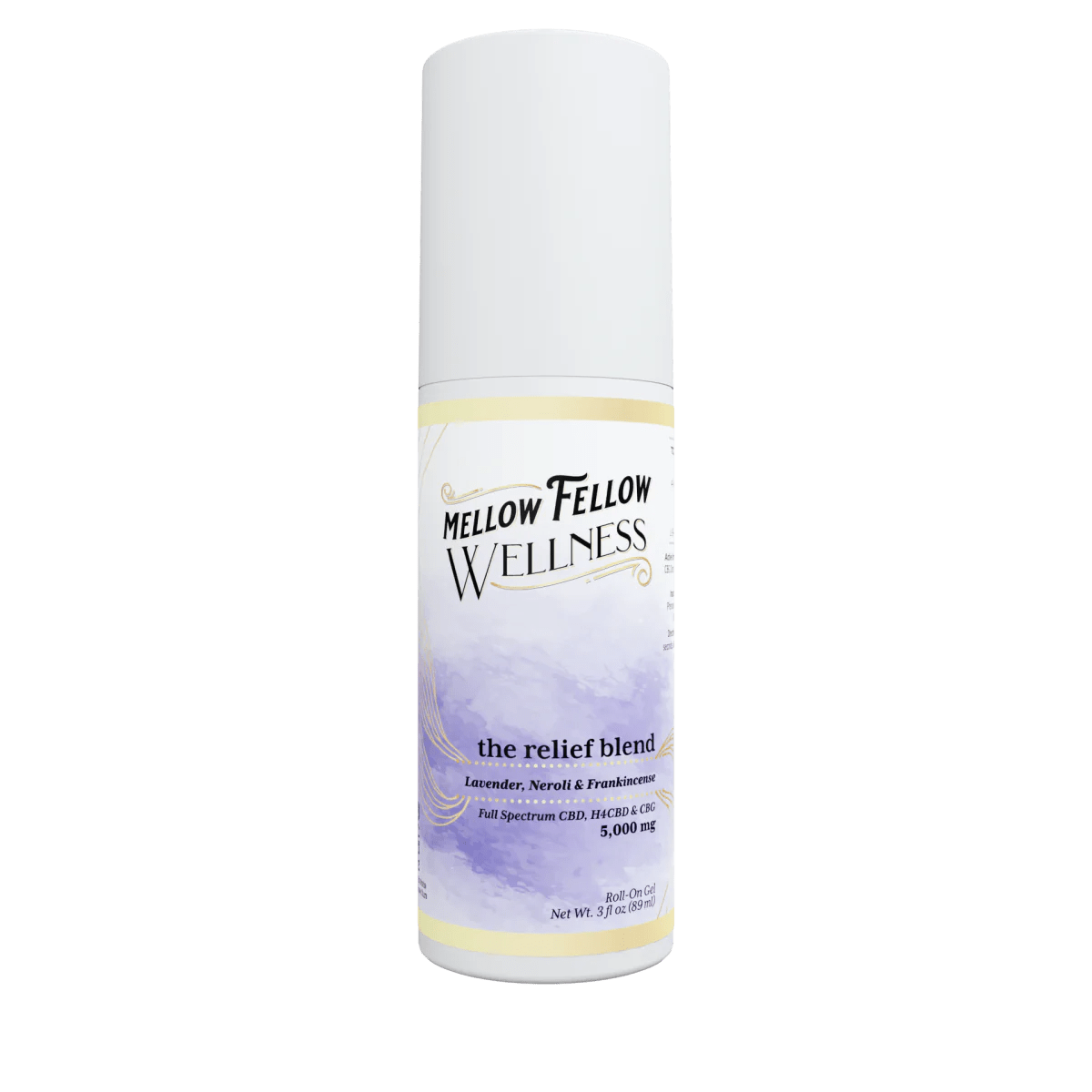 Wellness Roll On Gel - The Relief Blend - Lavender, Neroli + Frankincense - 5000mg