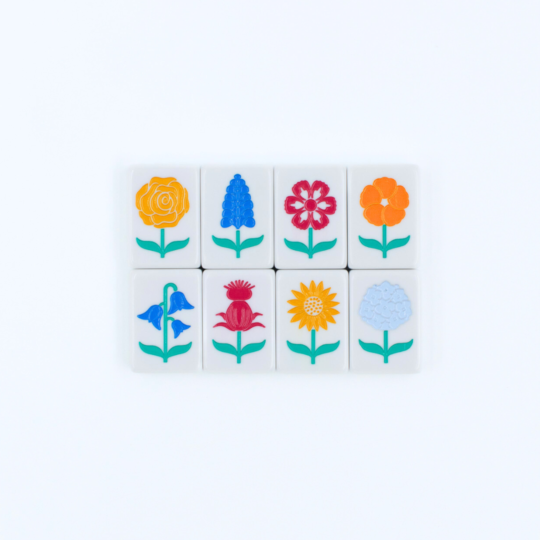THE TEXAS SERIES  |  Mahjong with Lone Star Flair  |  Mesquite White Tile