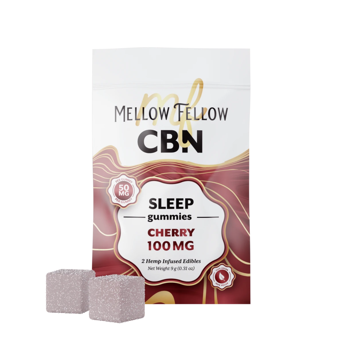 Sleep CBN Gummies 100mg - Cherry