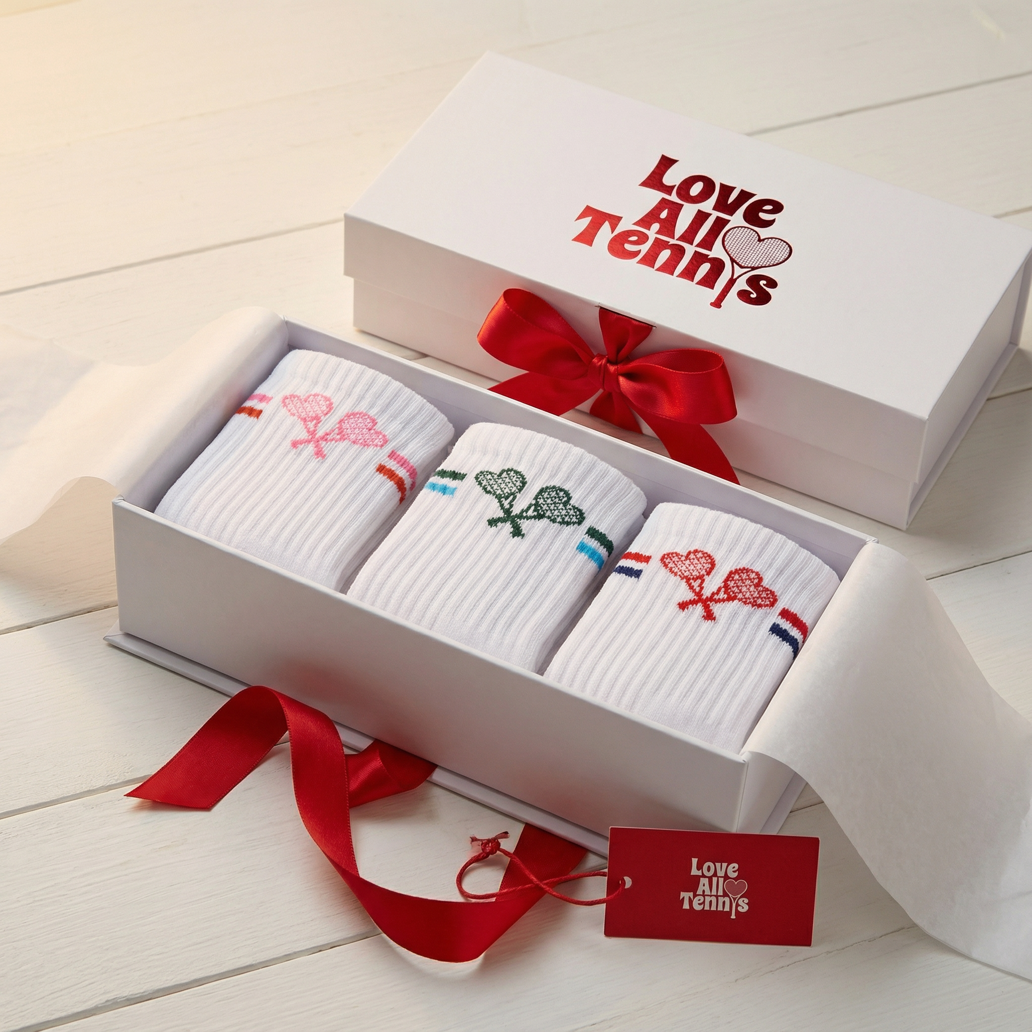 Love All Tennis Classic Sock Bundle