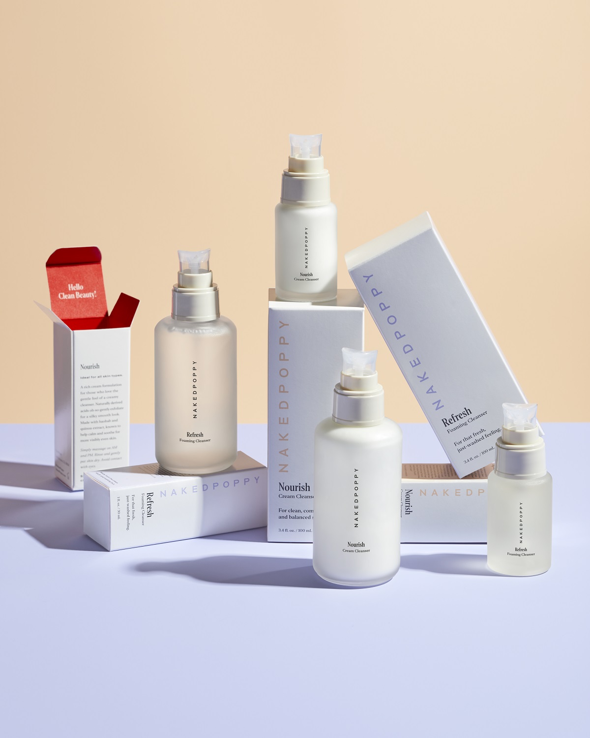 NakedPoppy Refresh Foaming Cleanser