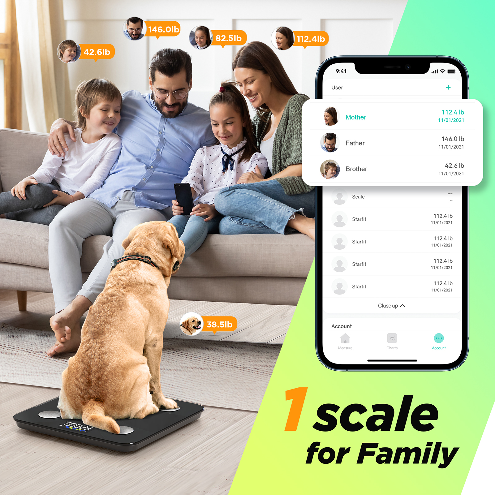 RunStar 4E Body Scale