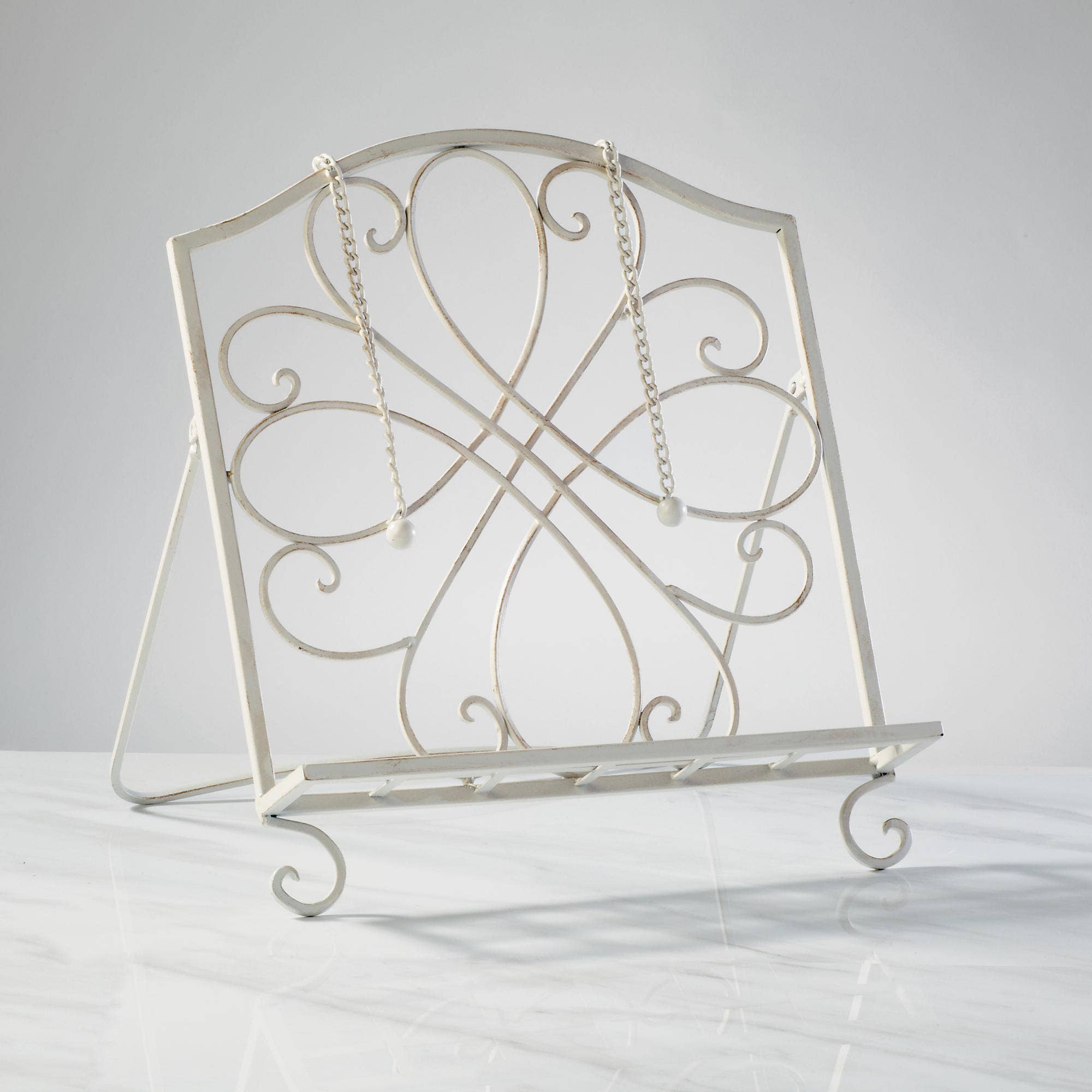 White Book Stand