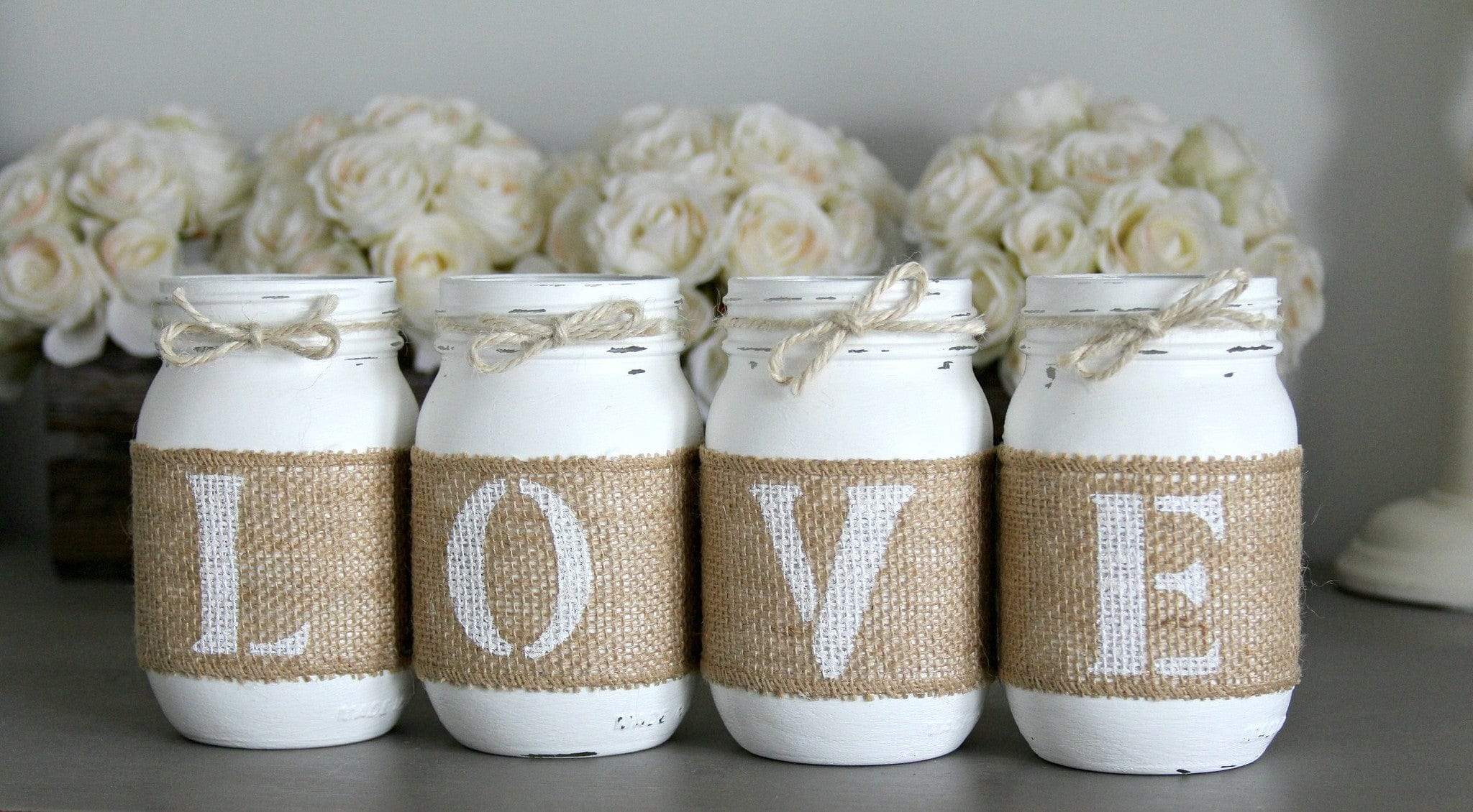 Rustic Valentine's Day Home Decor Gift Idea -One Sided