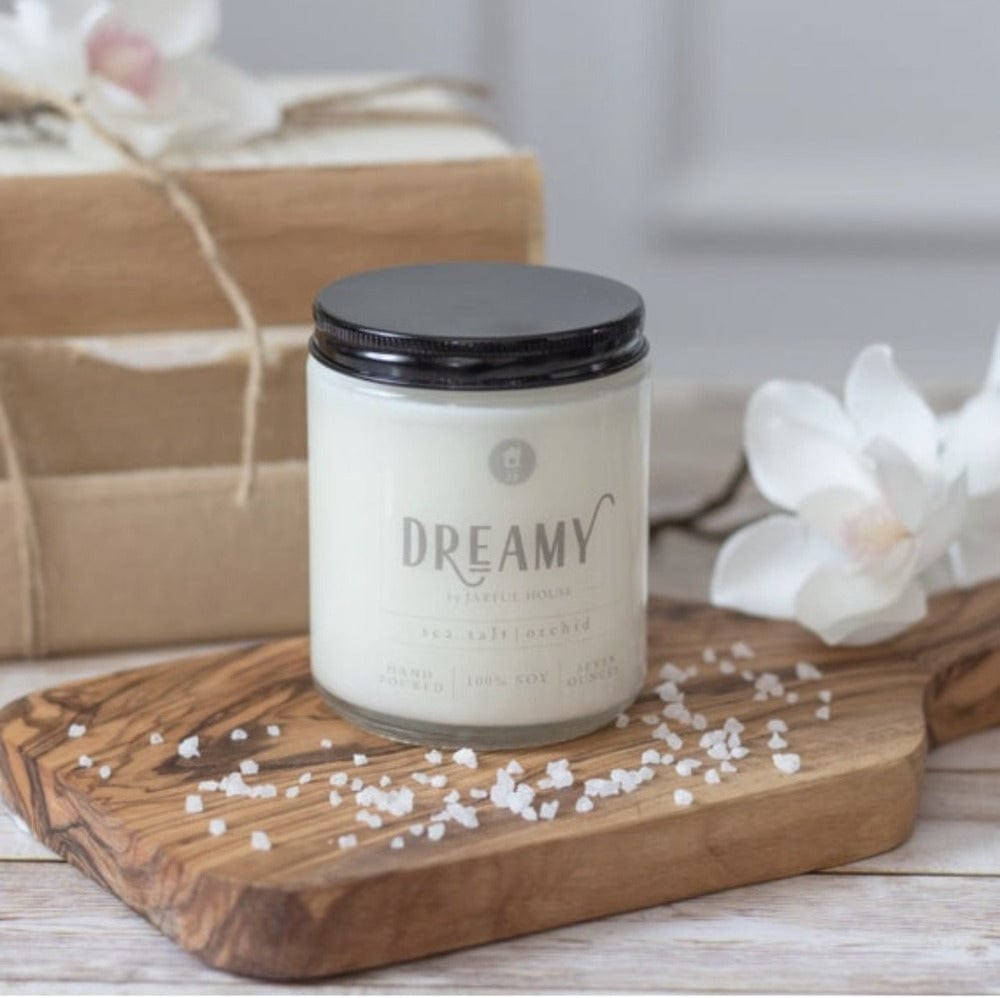Sea Salt + Orchid Soy Candle DREAMY 8 oz.