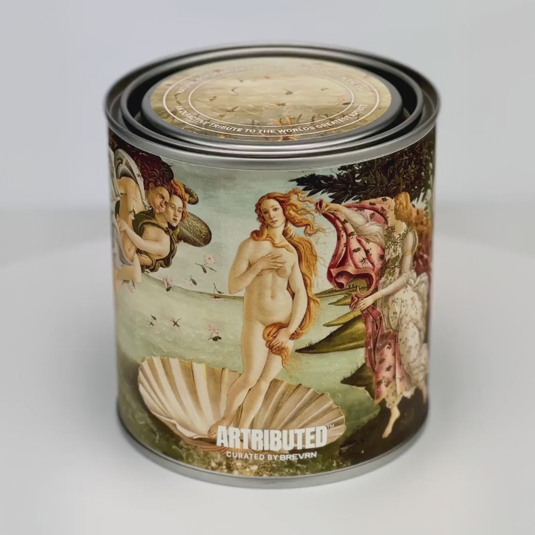 Artributed - Botticelli The Birth of Venus Candle