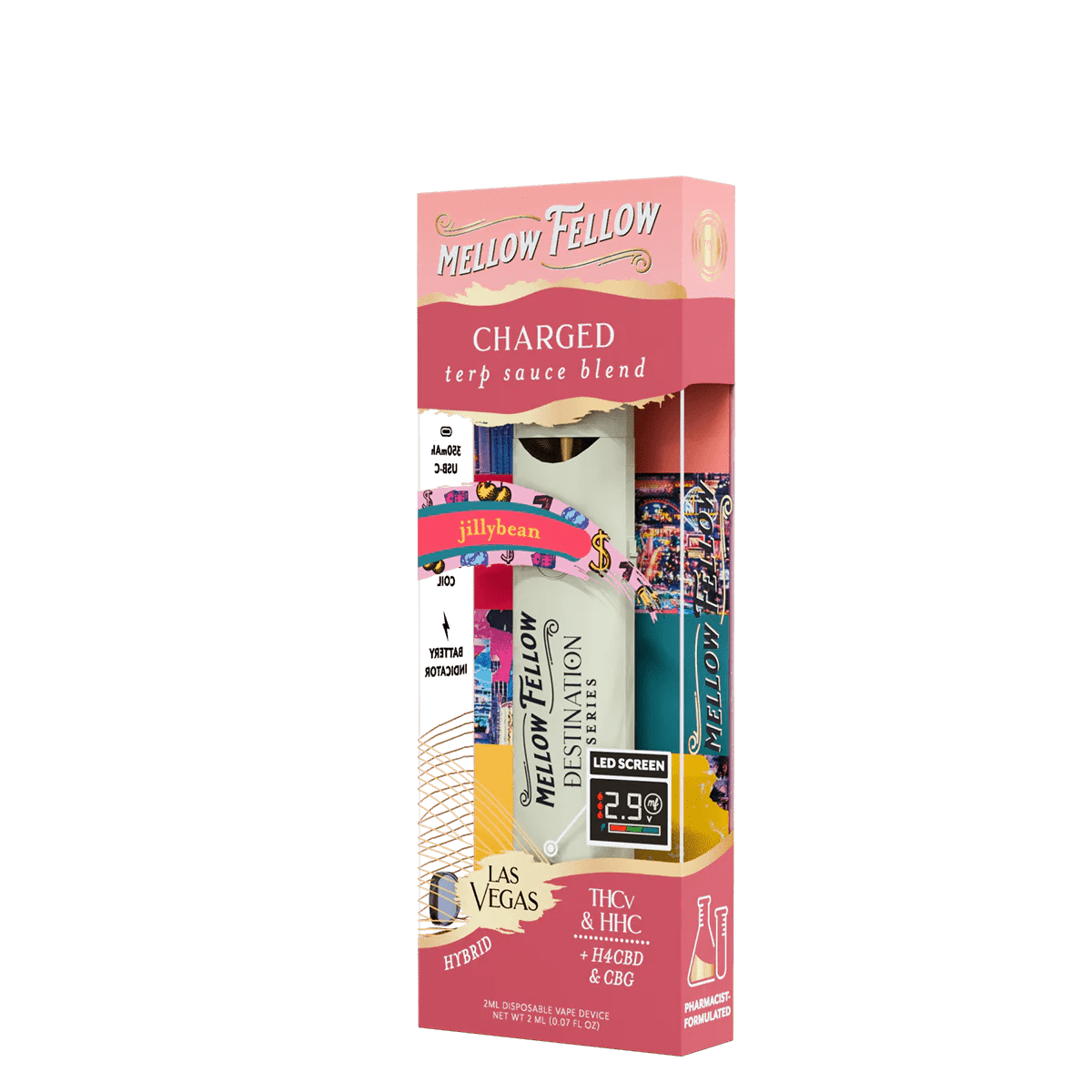 Charged Blend - Terp Sauce 2ml Disposable Vape - Jillybean (Hybrid)
