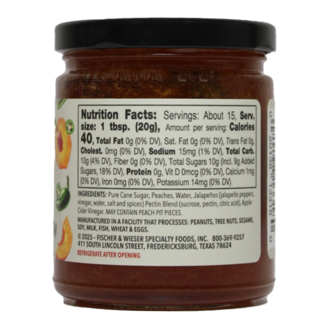Peach Jalapeno Preserves