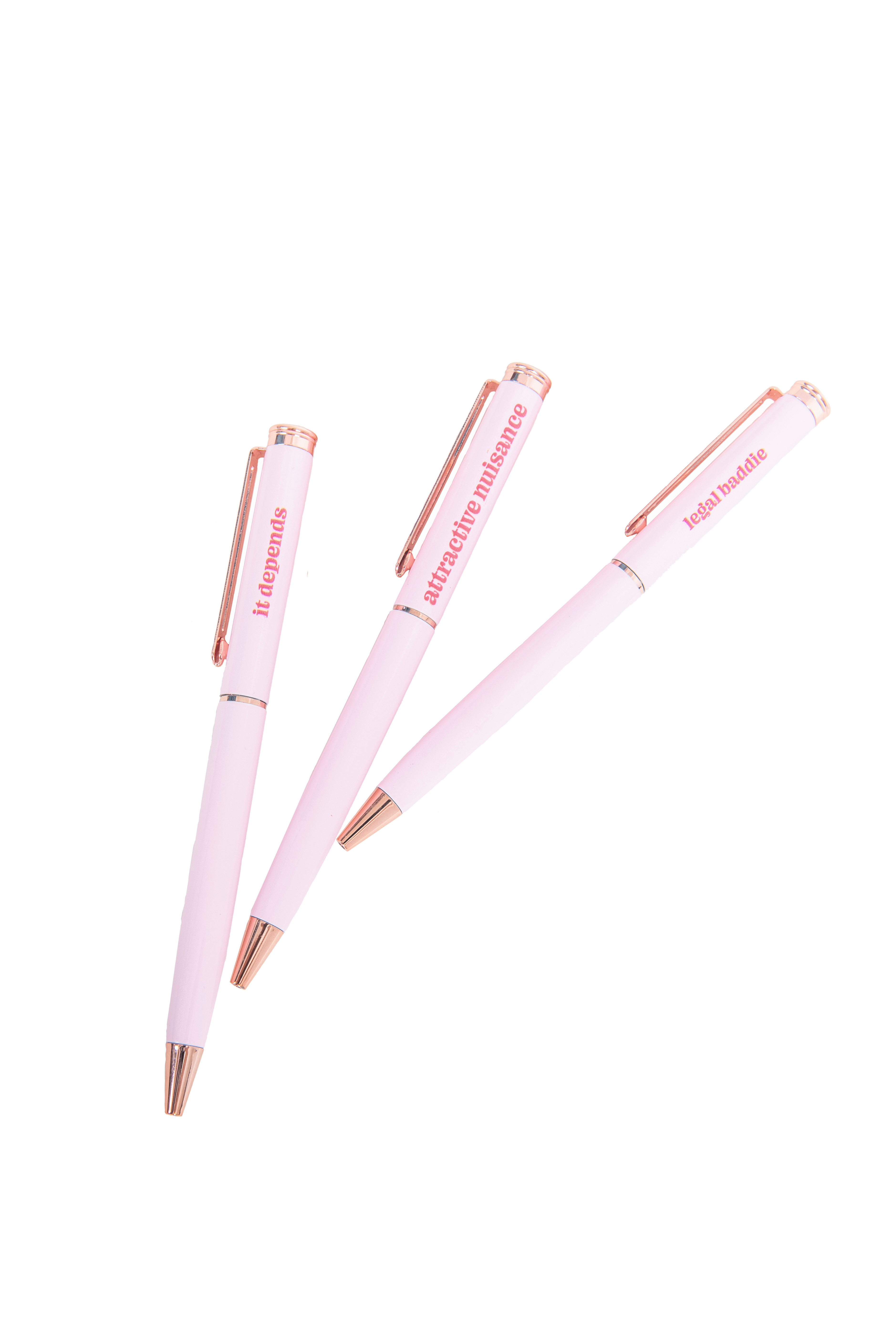Legal Baddie Pen Set