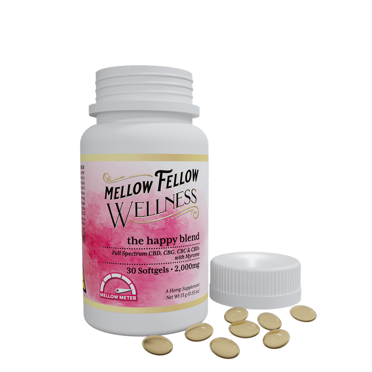 The Happy Blend Softgels - 2000mg