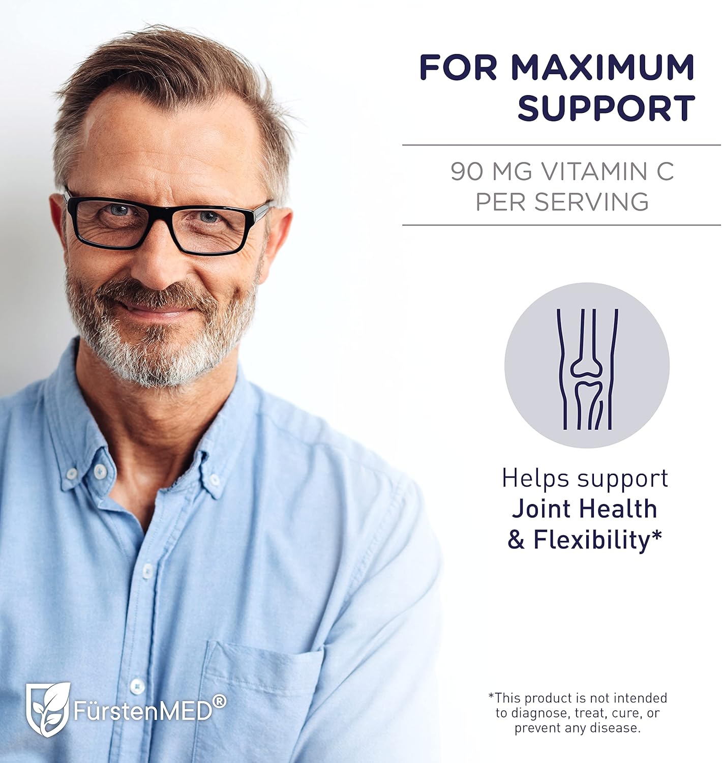 FürstenMED Glucosamine Chondroitin MSM Supplement