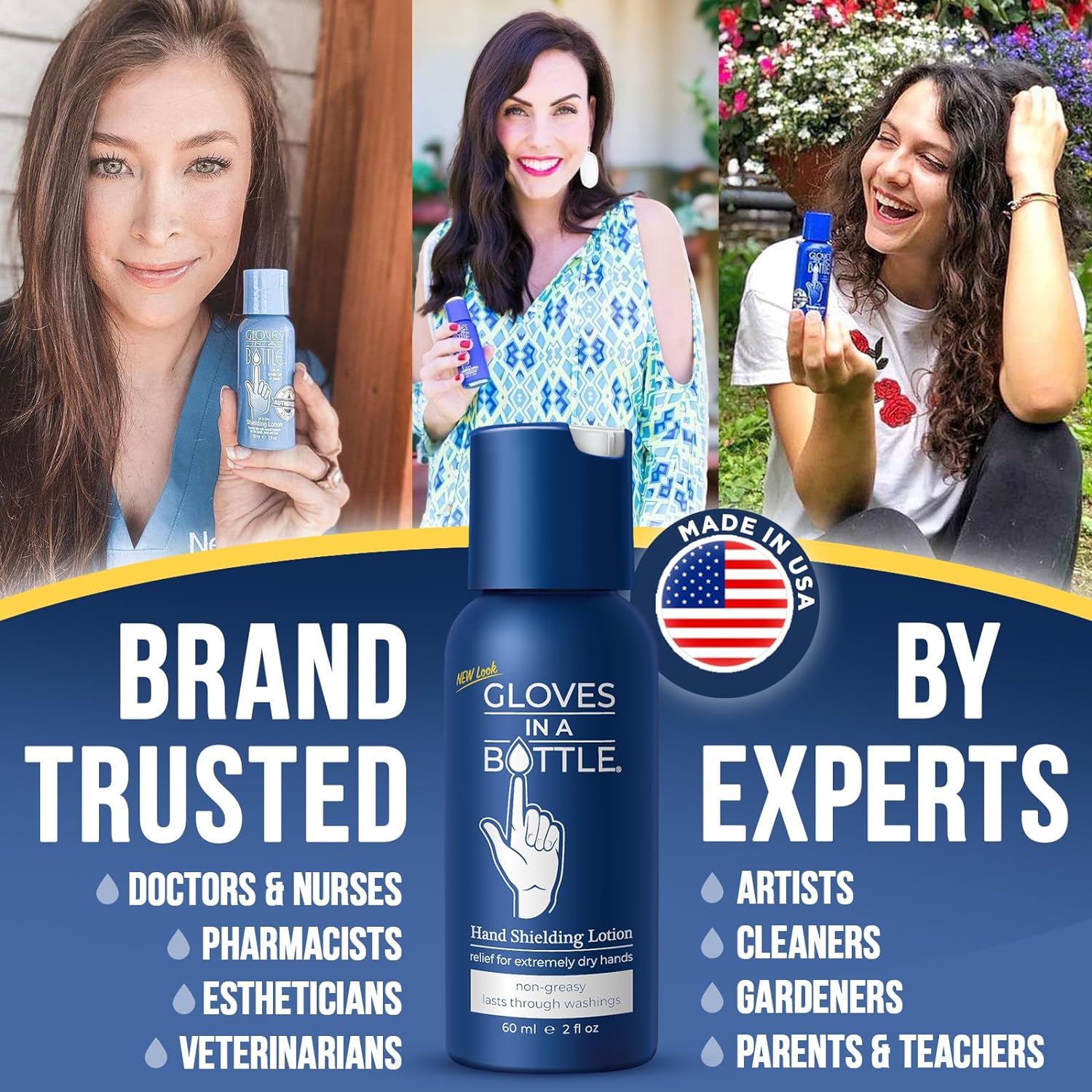 New Gloves In A Bottle "Travel Minis" - 3x2Oz Gift Pack