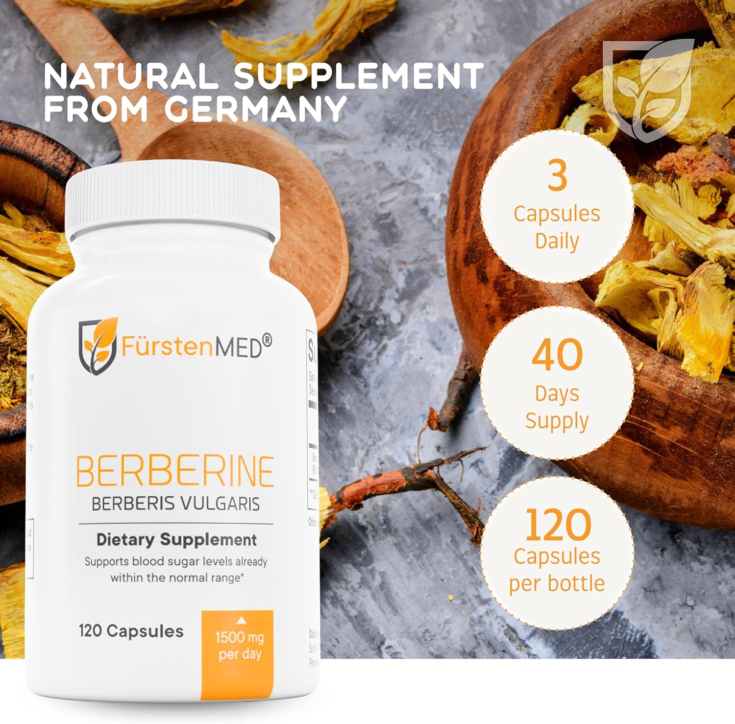 FürstenMED® Berberine Capsules