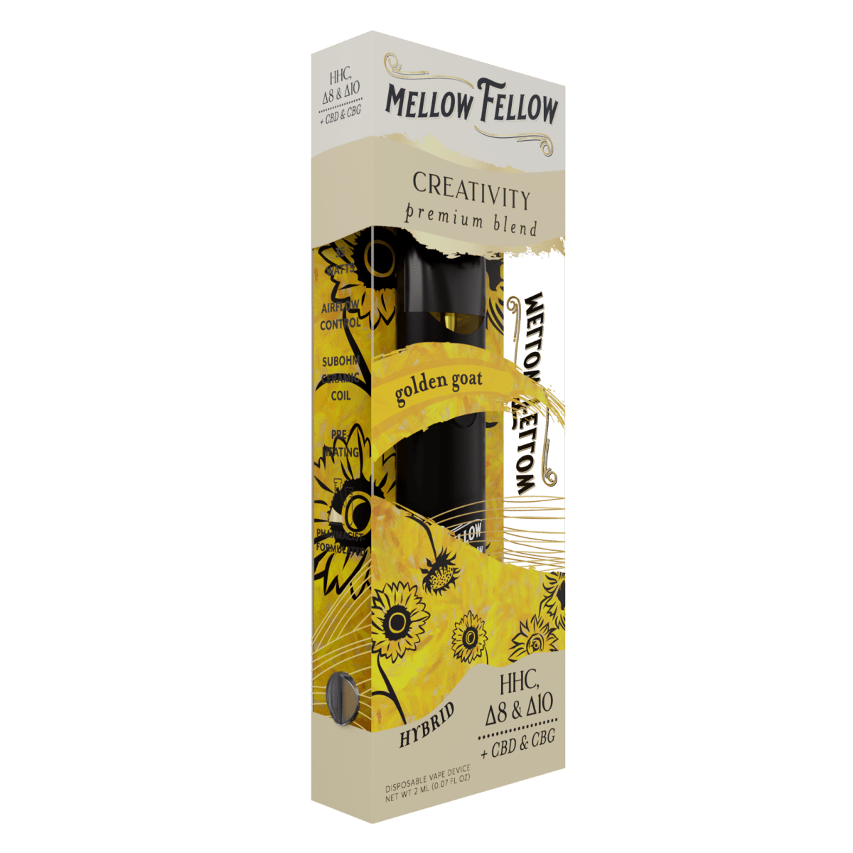 Creativity Blend 2ml Disposable Vape - Golden Goat (Hybrid)