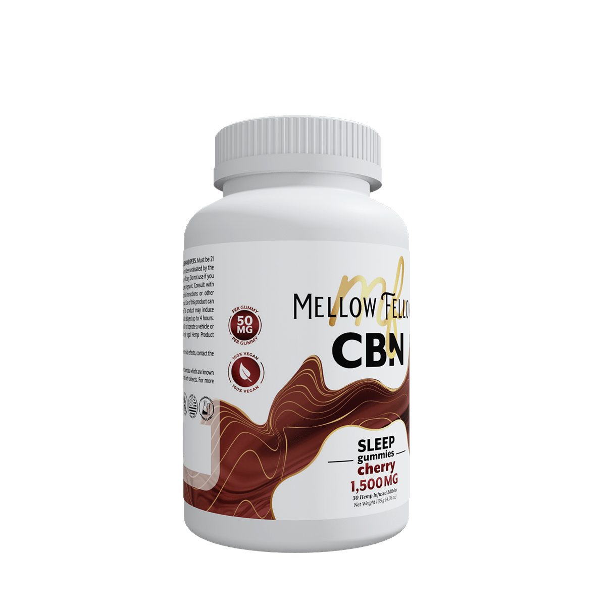 Sleep CBN Gummies - 1500mg - Cherry