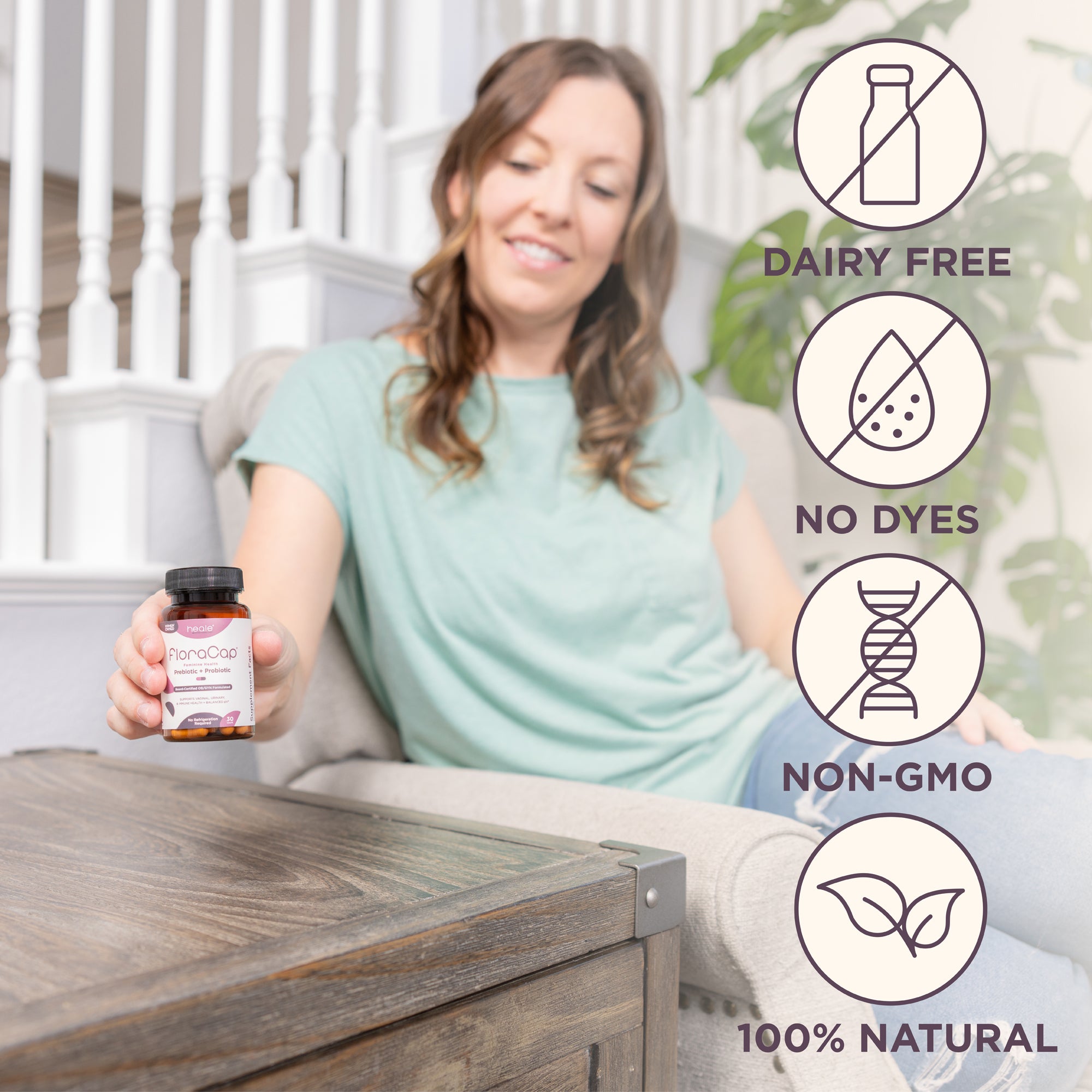 FloraCap Probiotic + Prebiotic
