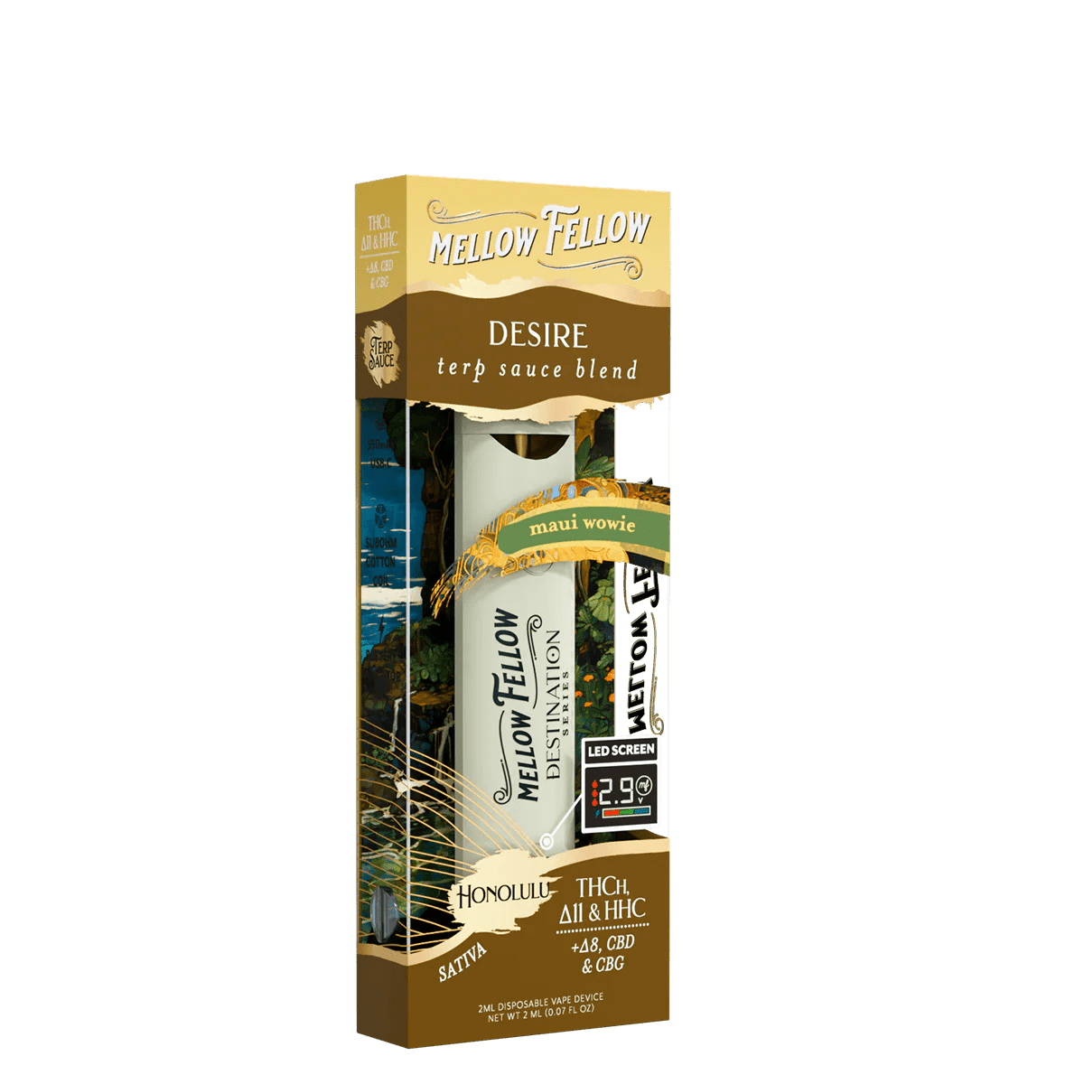 Desire Blend - Terp Sauce 2ml Disposable Vape - Maui Wowie (Sativa)