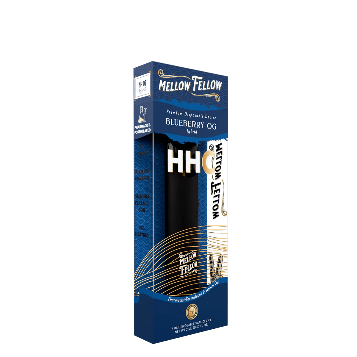 HHC Premium 2ml Disposable Vape - Blueberry OG (Hybrid)