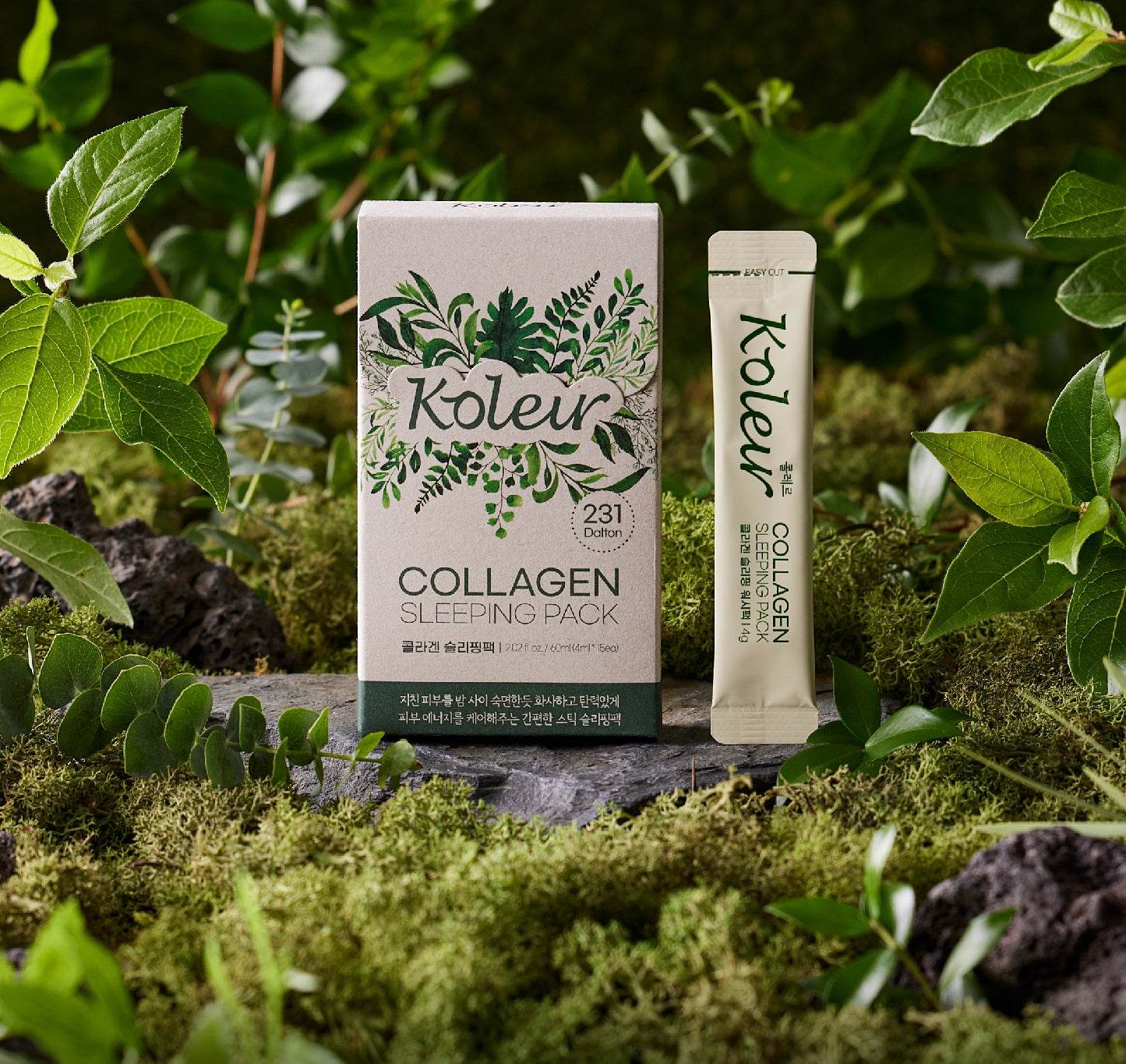 [Koleur] Collagen Sleeping Pack (4ml x 15packs)