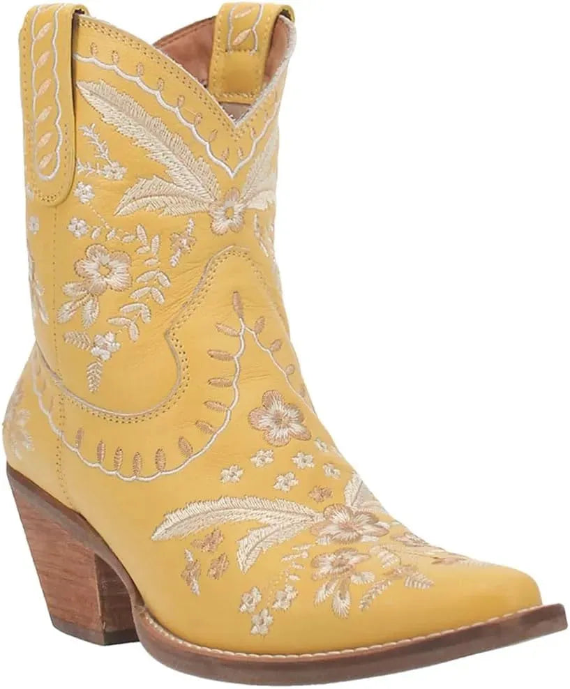Dingo Primrose - Womens Ankle Cowgirl Boots