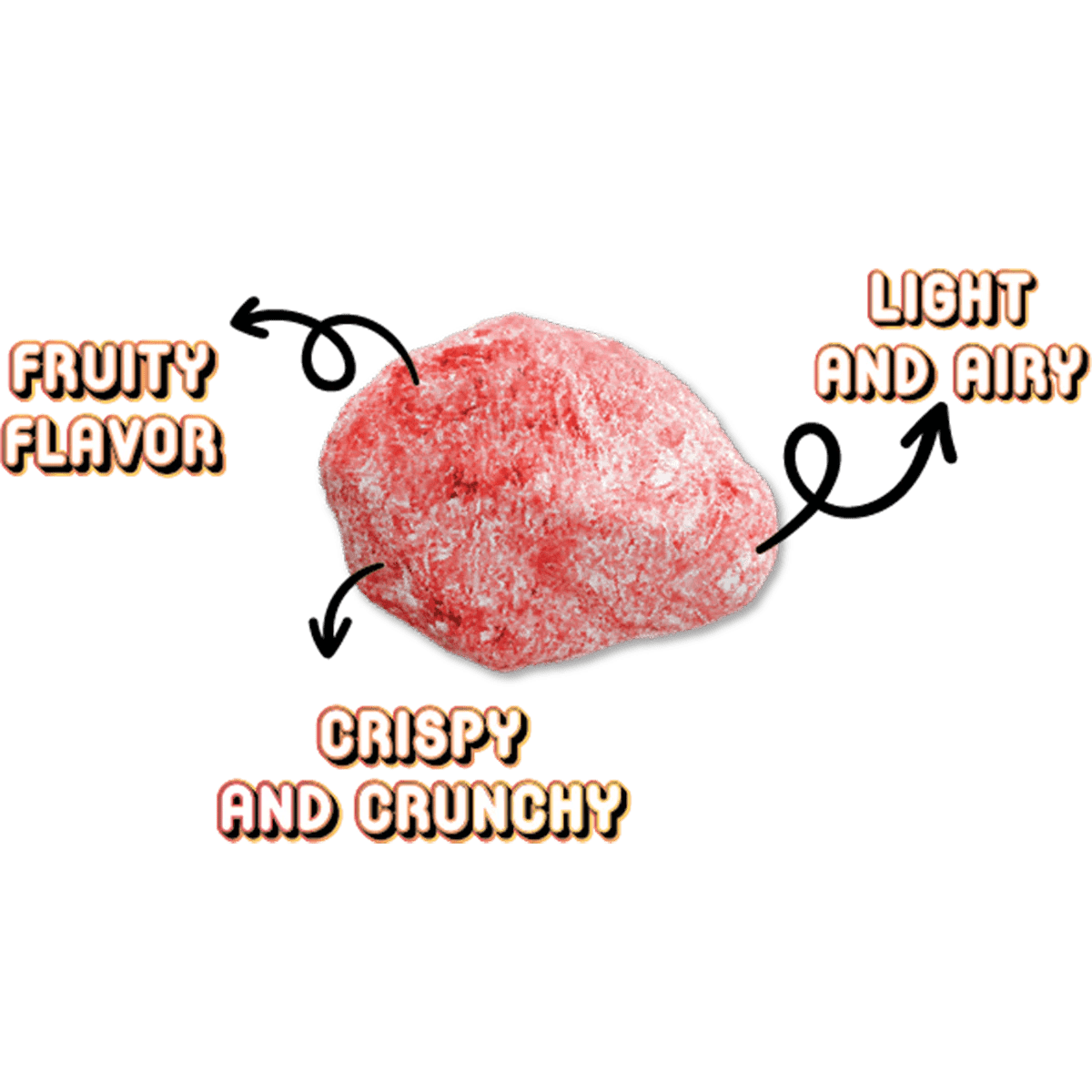 Fruit Puffs Freeze Dried Candy - Snack Size
