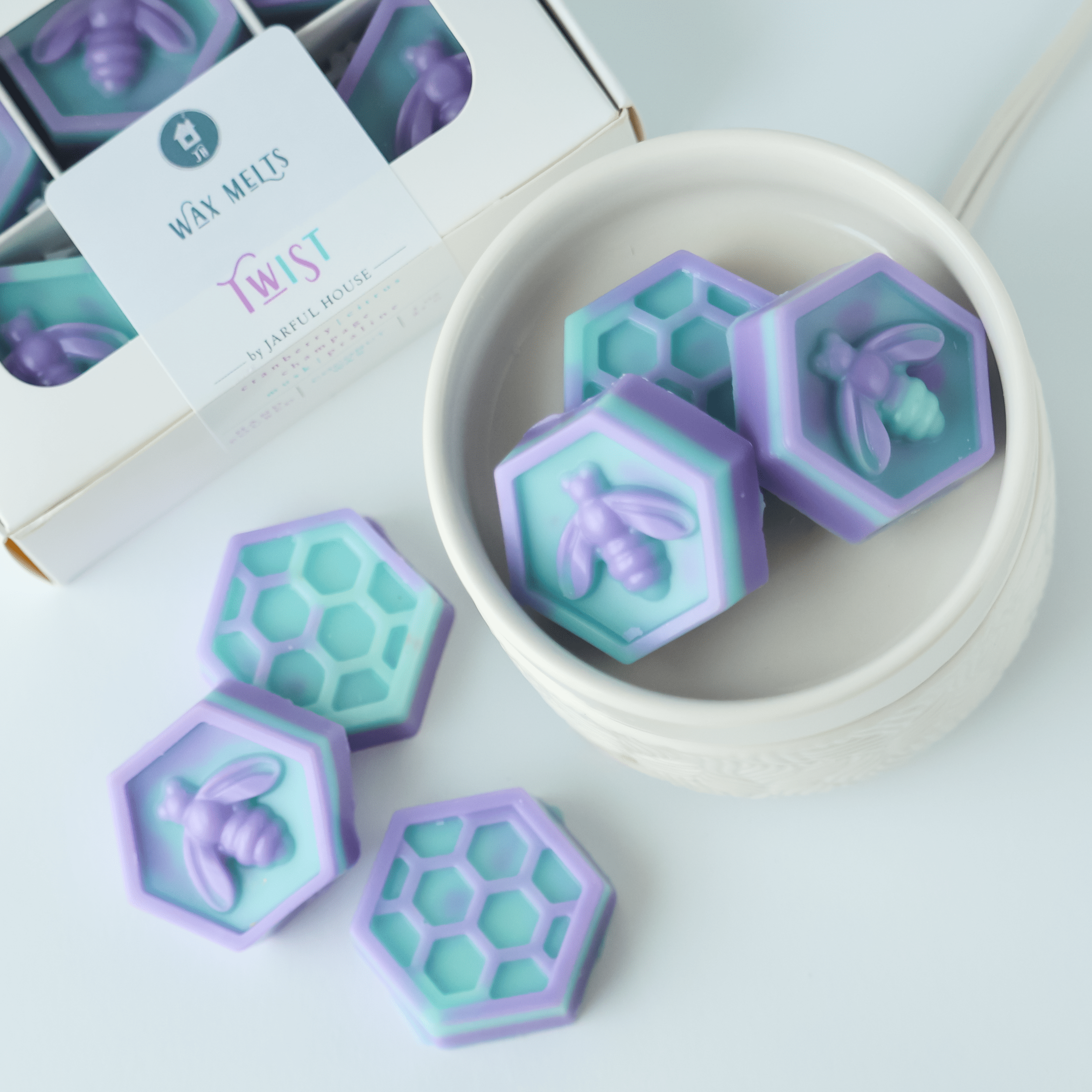 Twist Wax Melts Honeycomb Shaped 3 oz.
