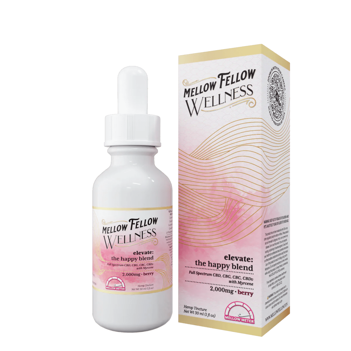 The Happy Blend CBD Tincture - 2000mg - Berry
