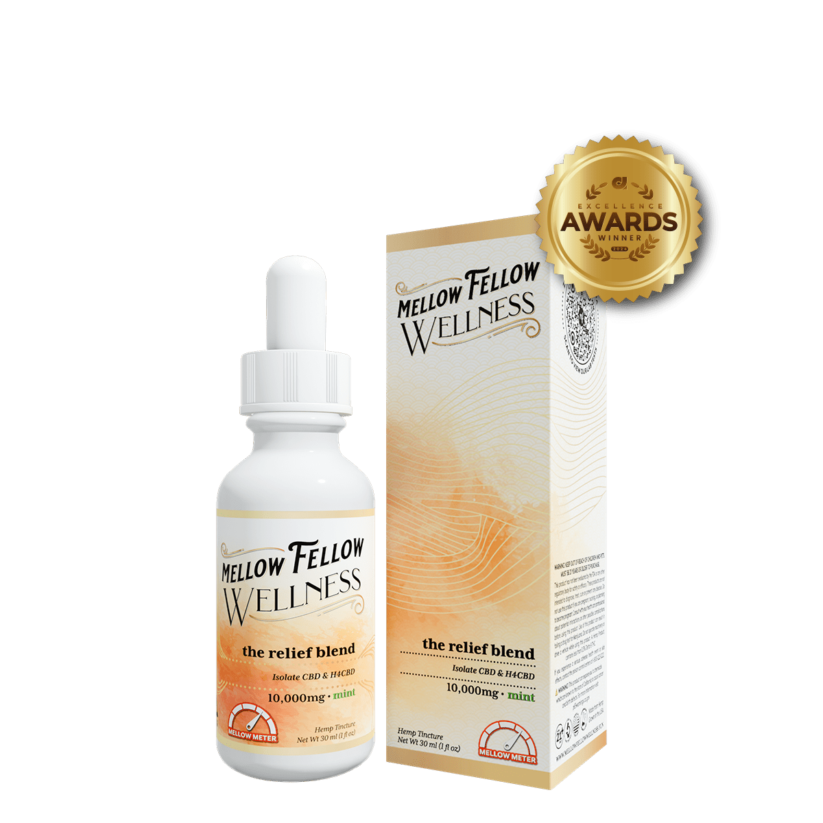 The Relief Blend CBD Tincture - 10,000mg - Mint