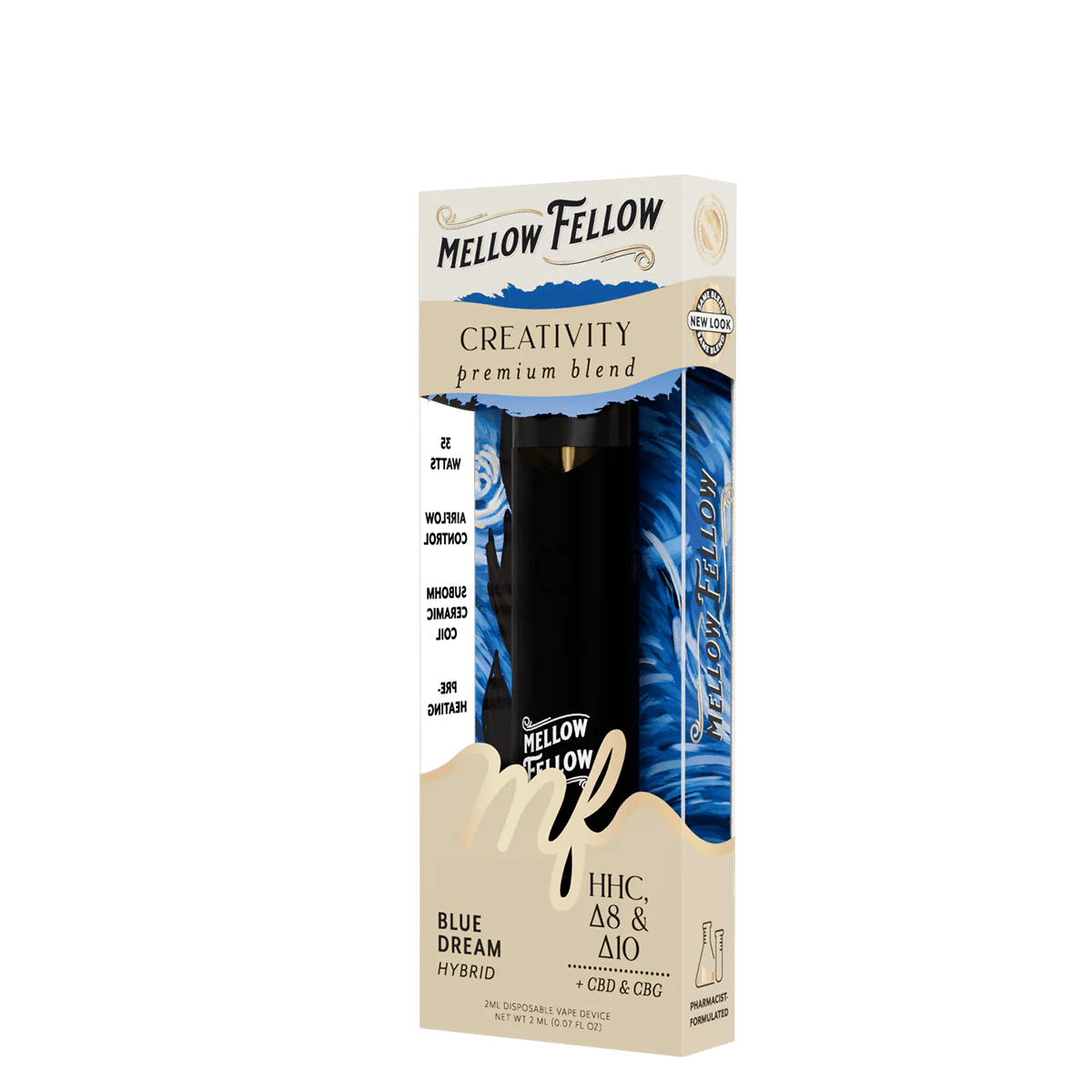 Creativity Blend 2ml Disposable Vape - Blue Dream (Hybrid)