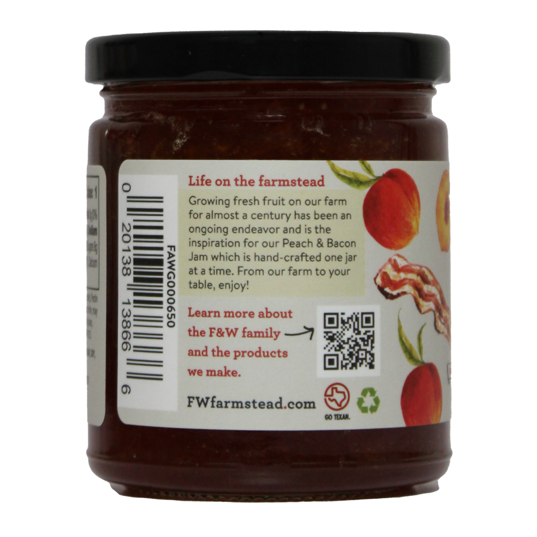 Peach & Bacon Jam