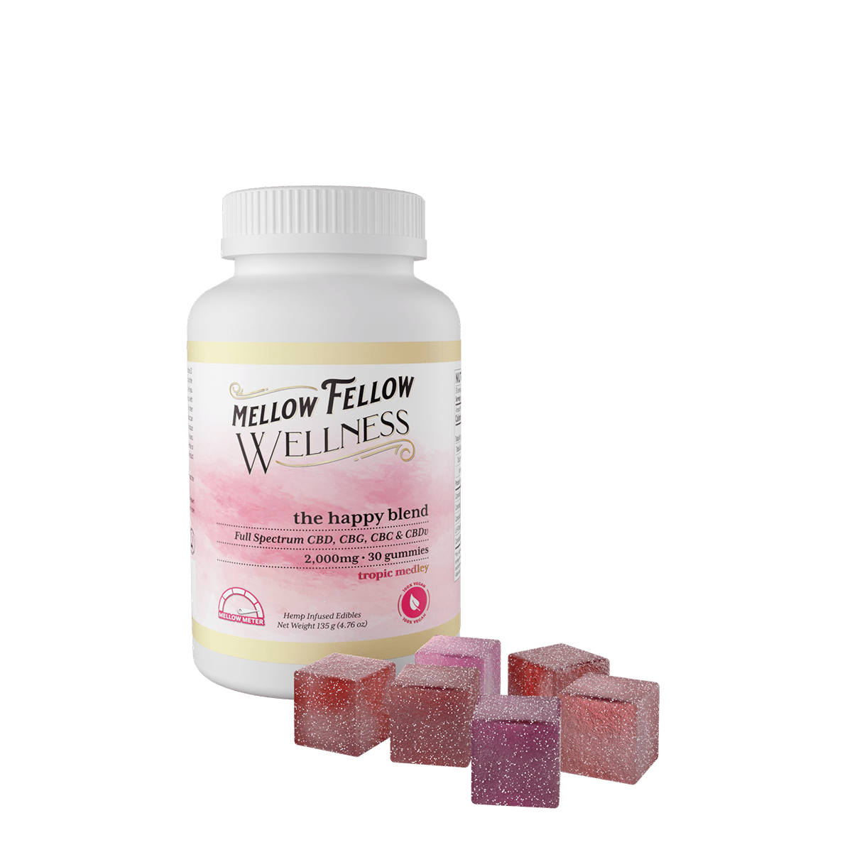 The Happy Blend - 2000mg - Tropic Medley
