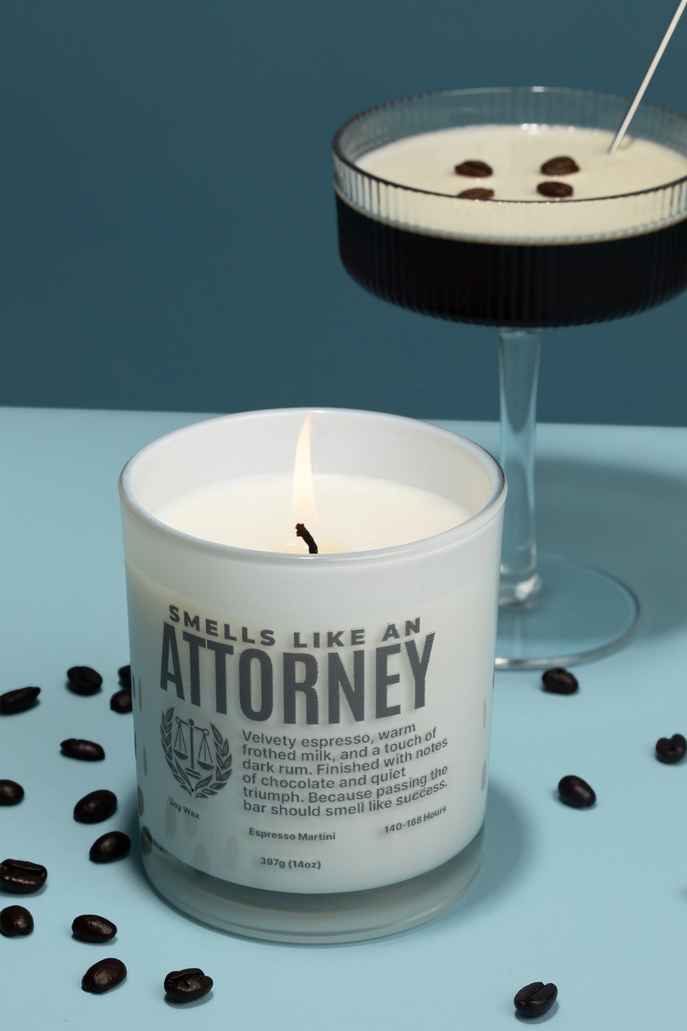 Smells Like an Attorney Candle