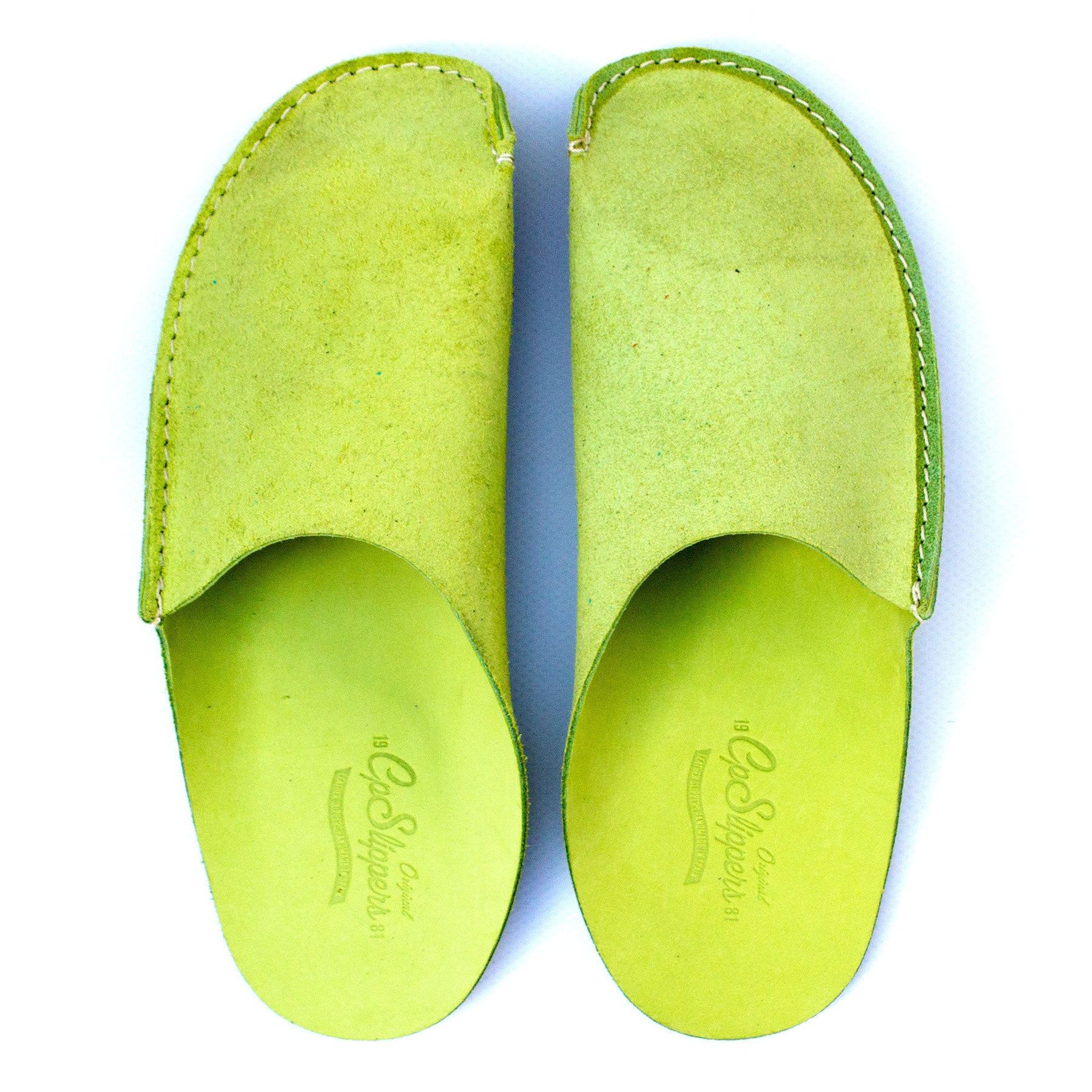 Green CP Slippers Luxe