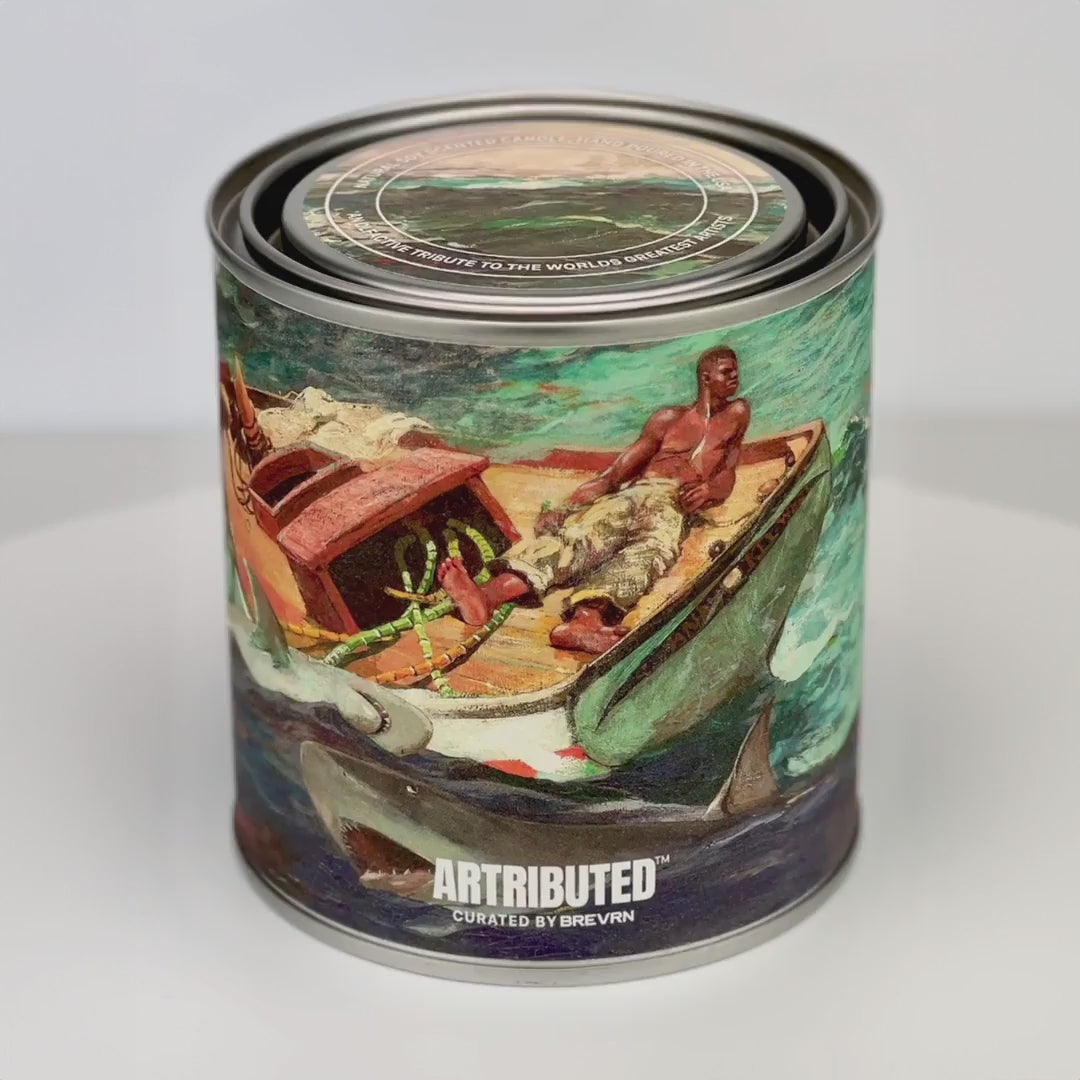 Artributed - Winslow Homer The Gulf Stream Candle
