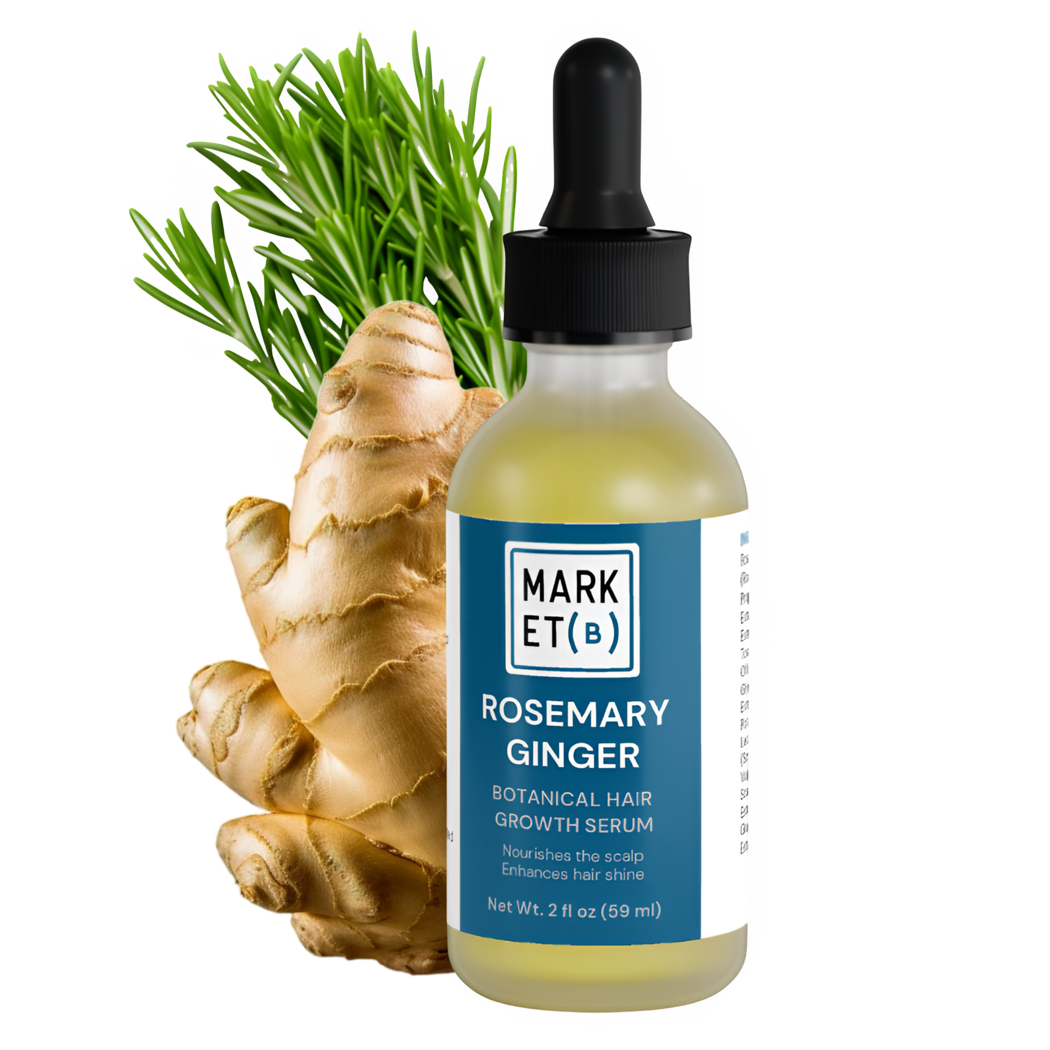 Market B™ Rosemary & Ginger Botanical Hair Growth Serum