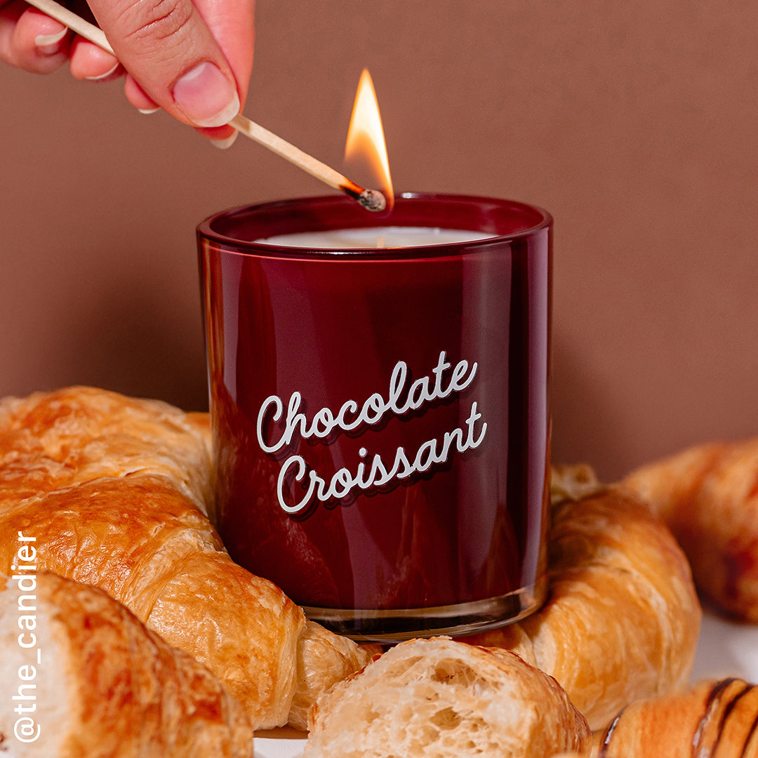 CHOCOLATE CROISSANT CANDLE