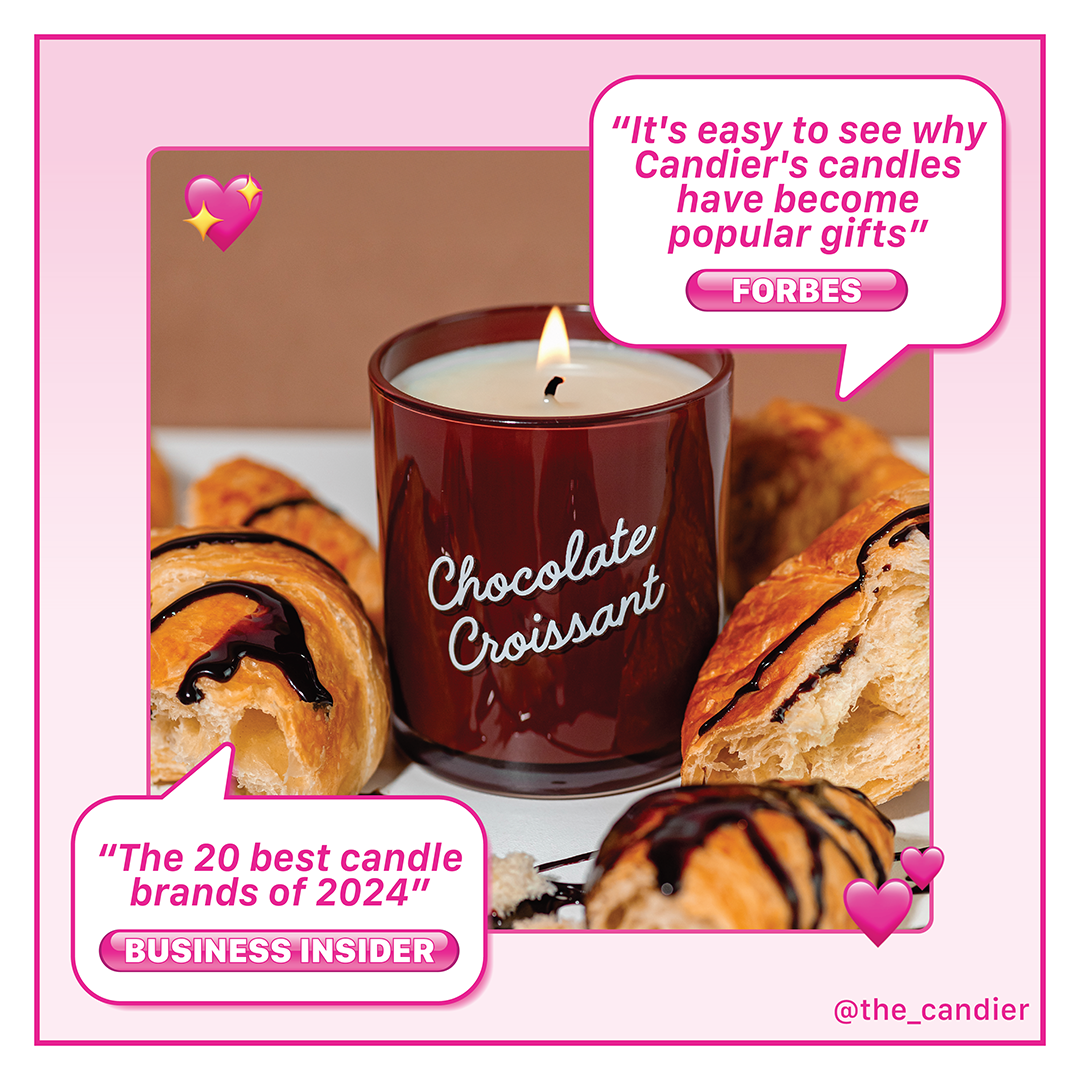 CHOCOLATE CROISSANT CANDLE
