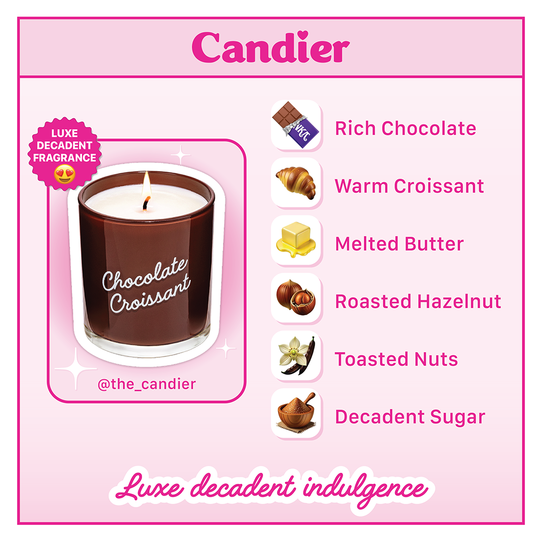 CHOCOLATE CROISSANT CANDLE