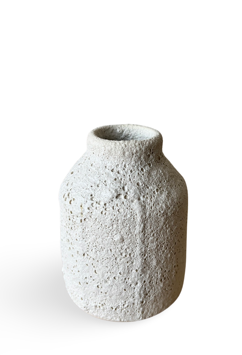 White Crater Vase Collection
