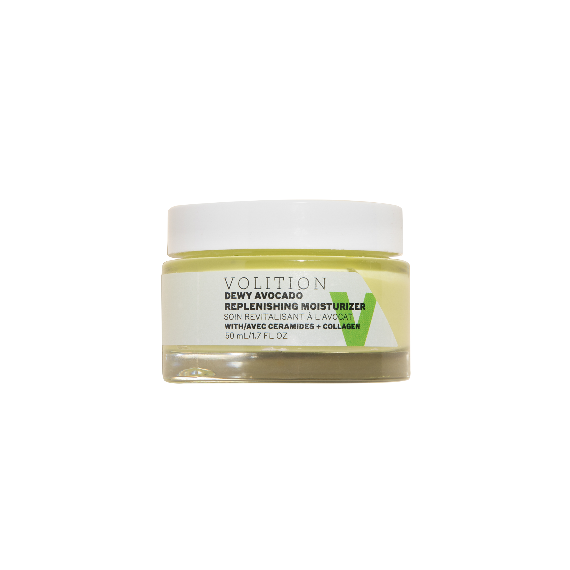 Dewy Avocado Replenishing Moisturizer with Ceramides + Vegan Collagen