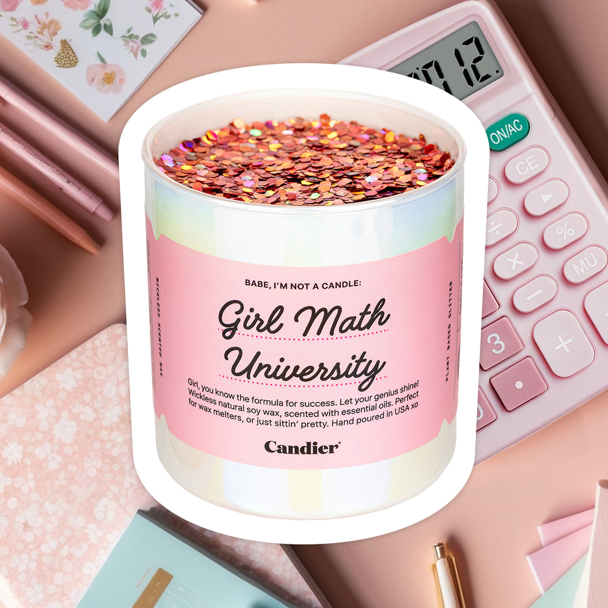 GIRL MATH UNIVERSITY WICKLESS MELT