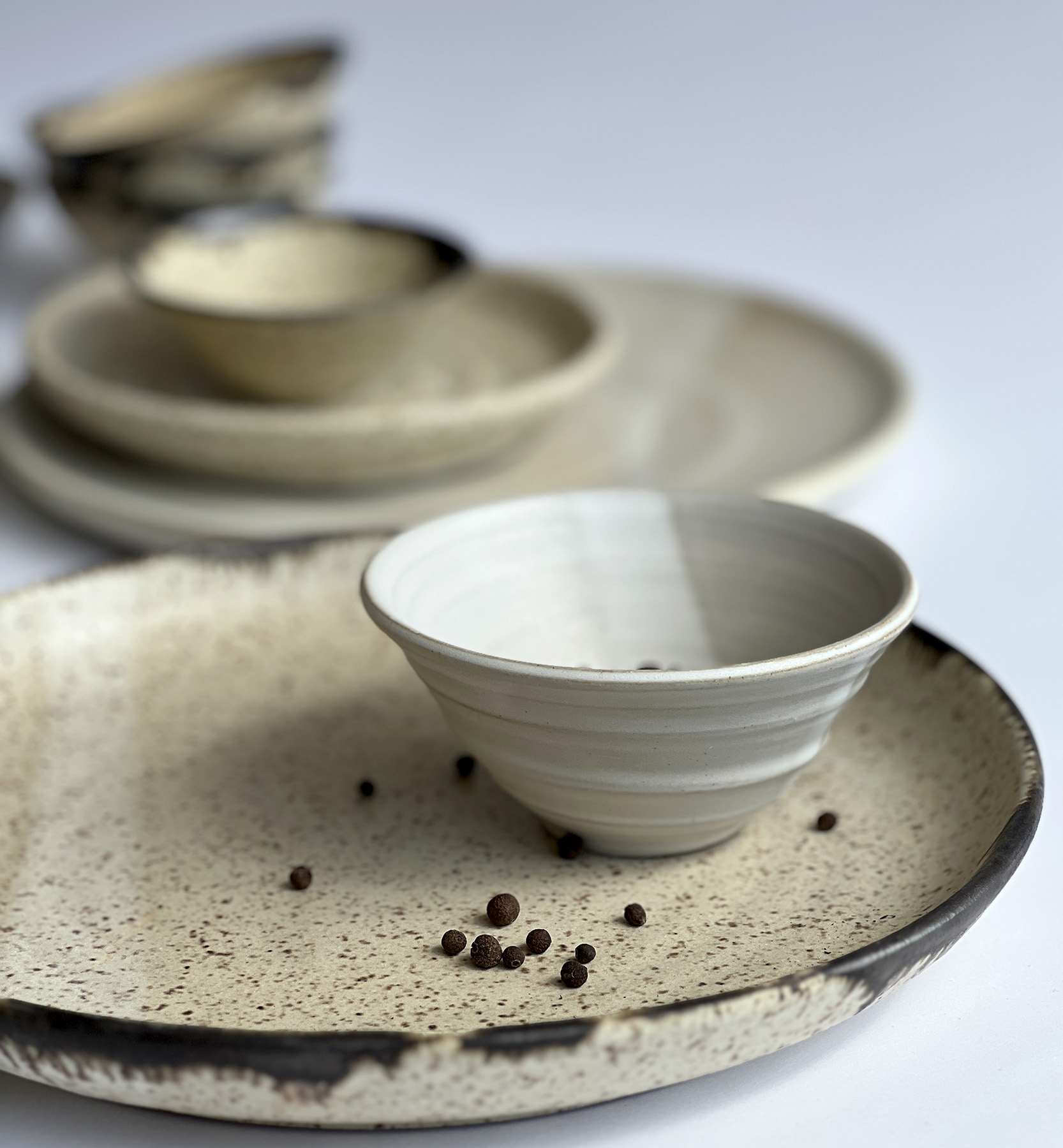 Luna Dinnerware Collection in Sand