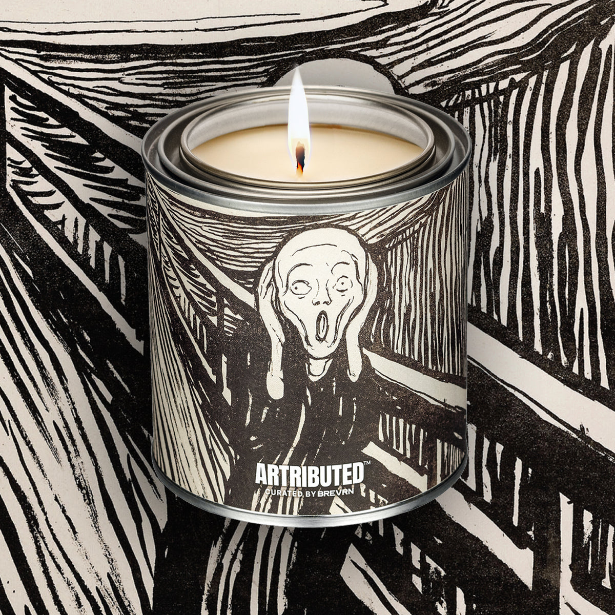 Artributed - Munch The Scream Candle